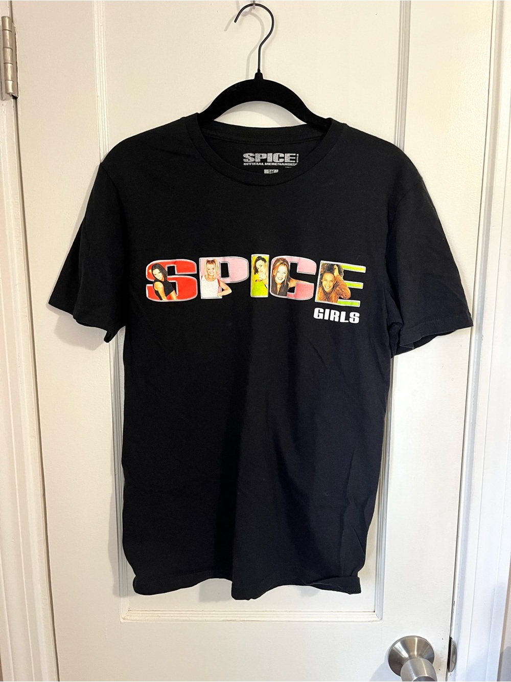 Spice Girls Black Short Sleeve Graphic Tee - Official Merch